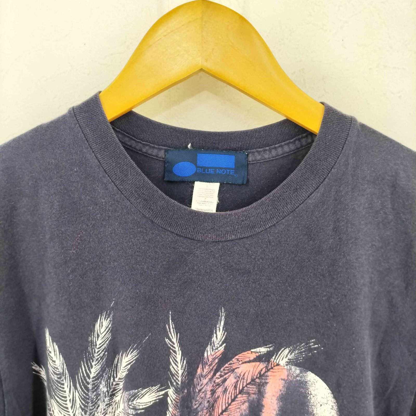 ユーズドフルギ USED古着 BLUE NOTE USA製 クルーネックTシャツ メンズ