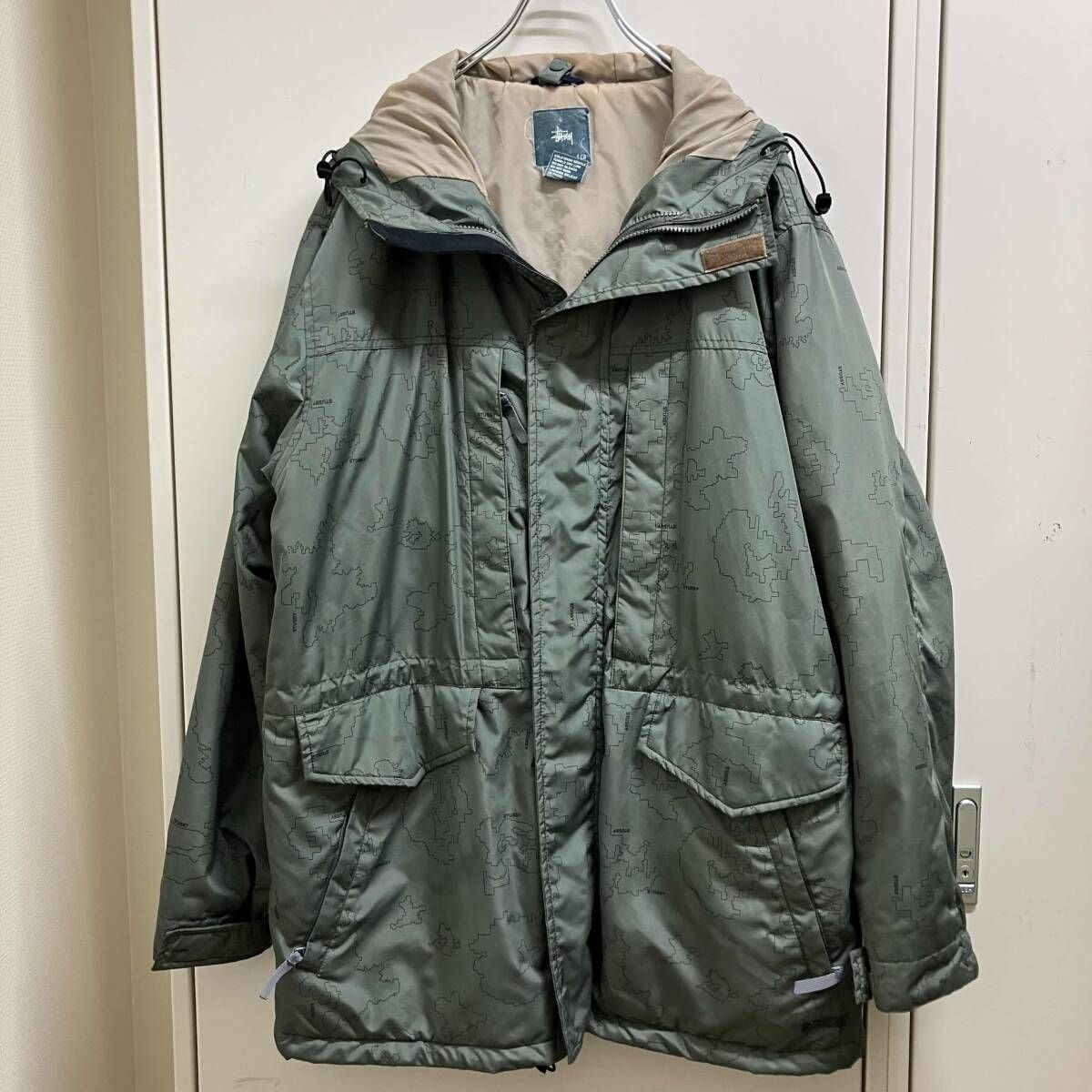 STUSSY その他ジャケット ナイロンジャケット カーキ ストゥーシー