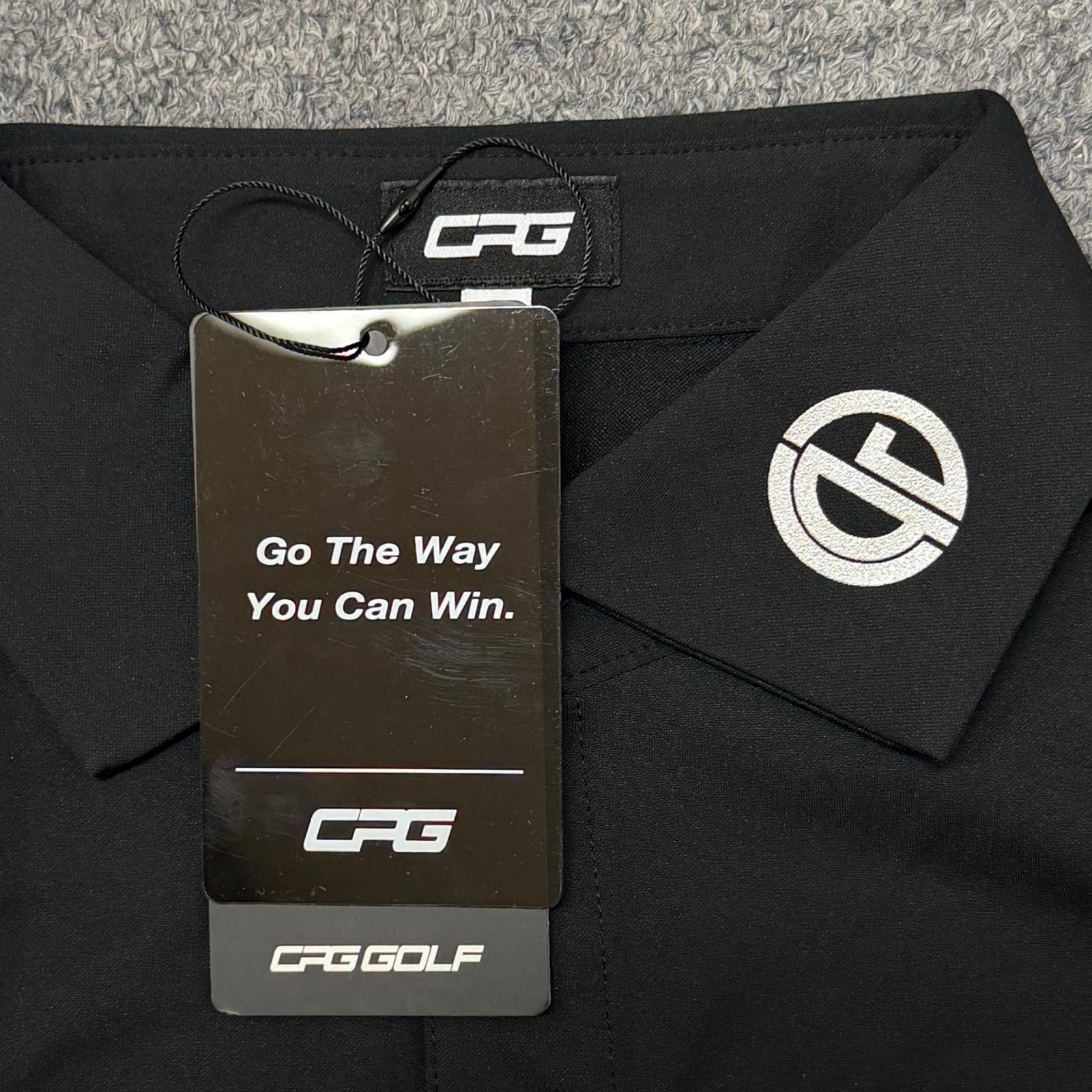 参考上代19800円 未使用 CPG GOLF ポロシャツ 半袖 カットソー