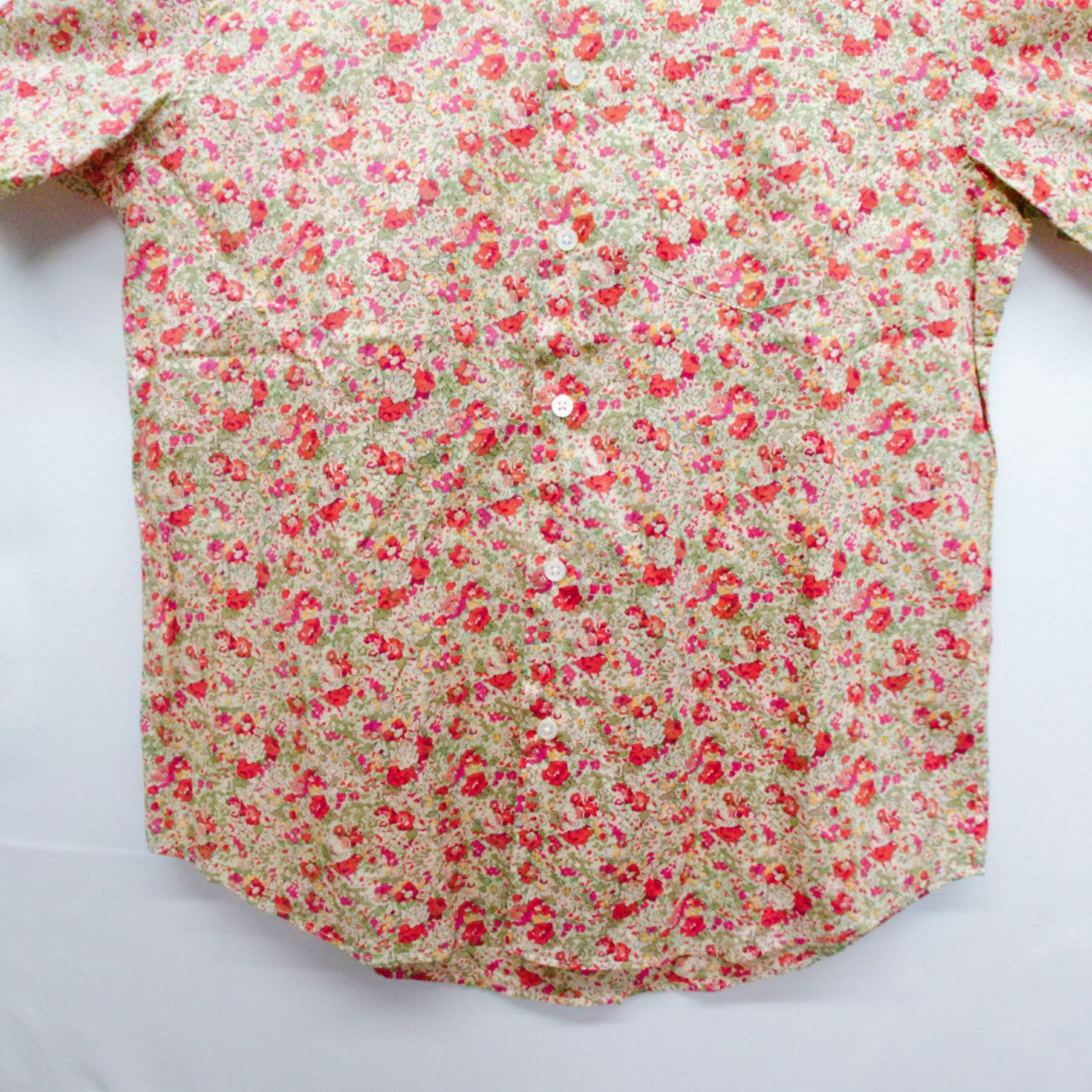 Paul Smith LONDON ポールスミス 半袖シャツ L 日本製 花柄 総柄