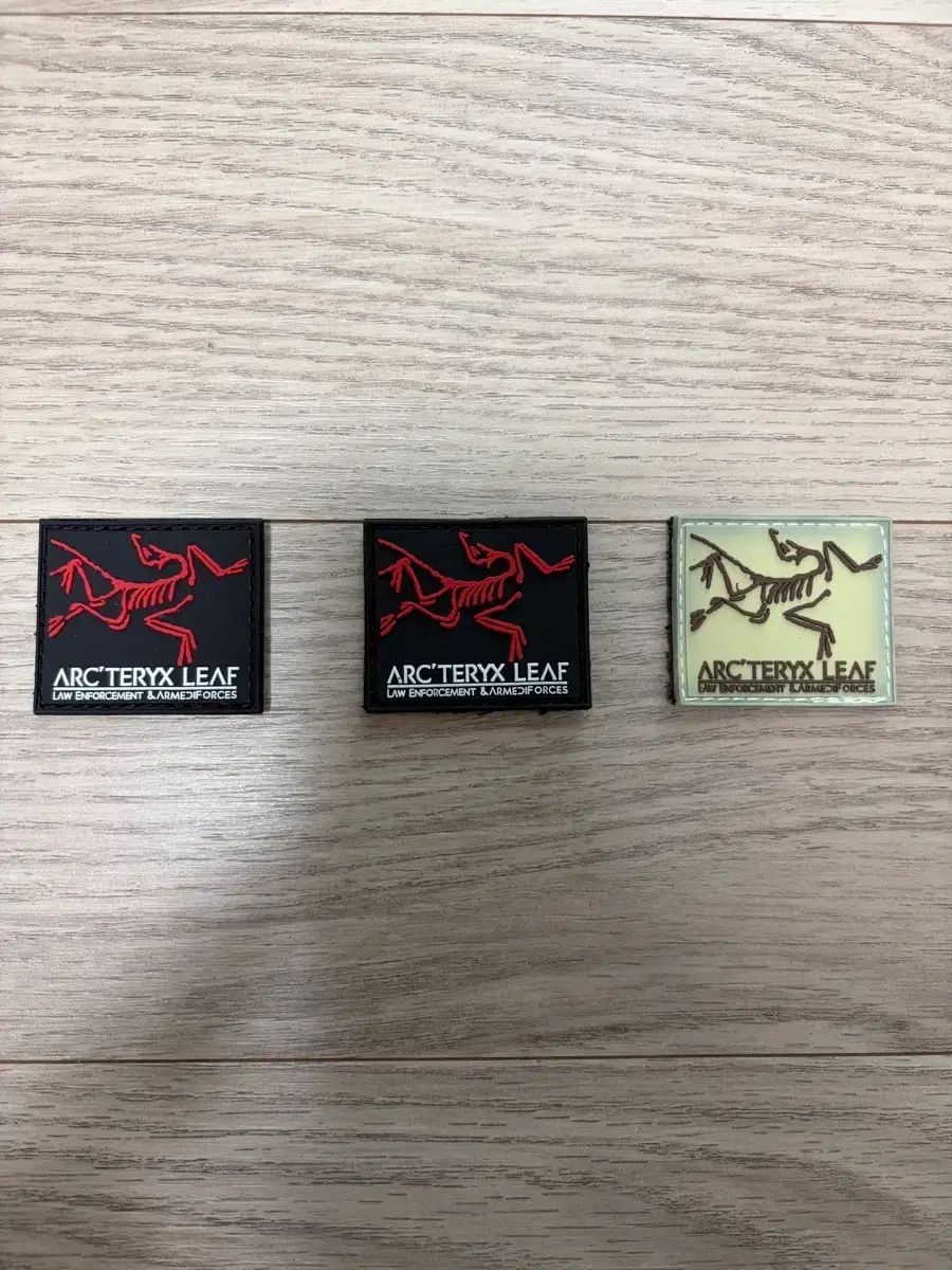 アークテリクス LEAF バックル パッチ