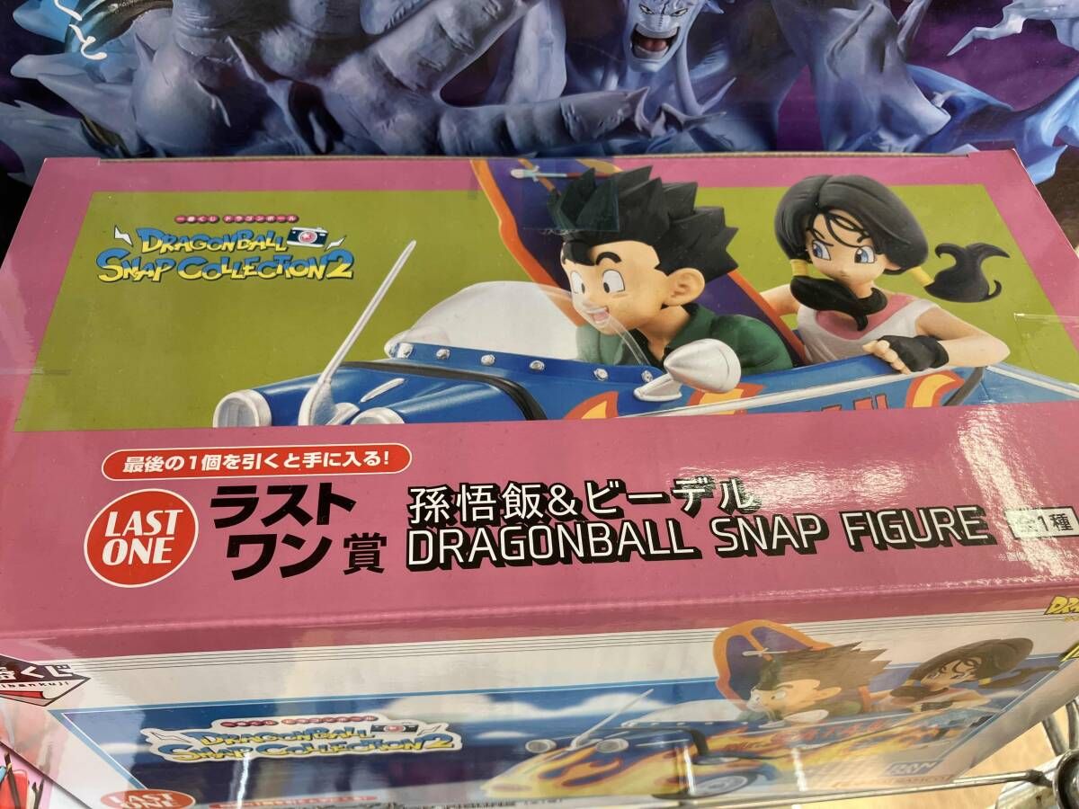 ラストワン賞 孫悟飯&ビーデル DRAGONBALL SNAP FIGURE 一番くじ