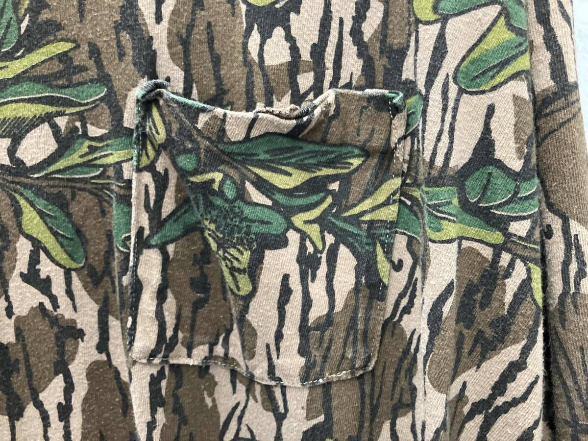MOSSY OAK/モッシーオーク / 半袖Tシャツ/古着 90s/US A製/リアル