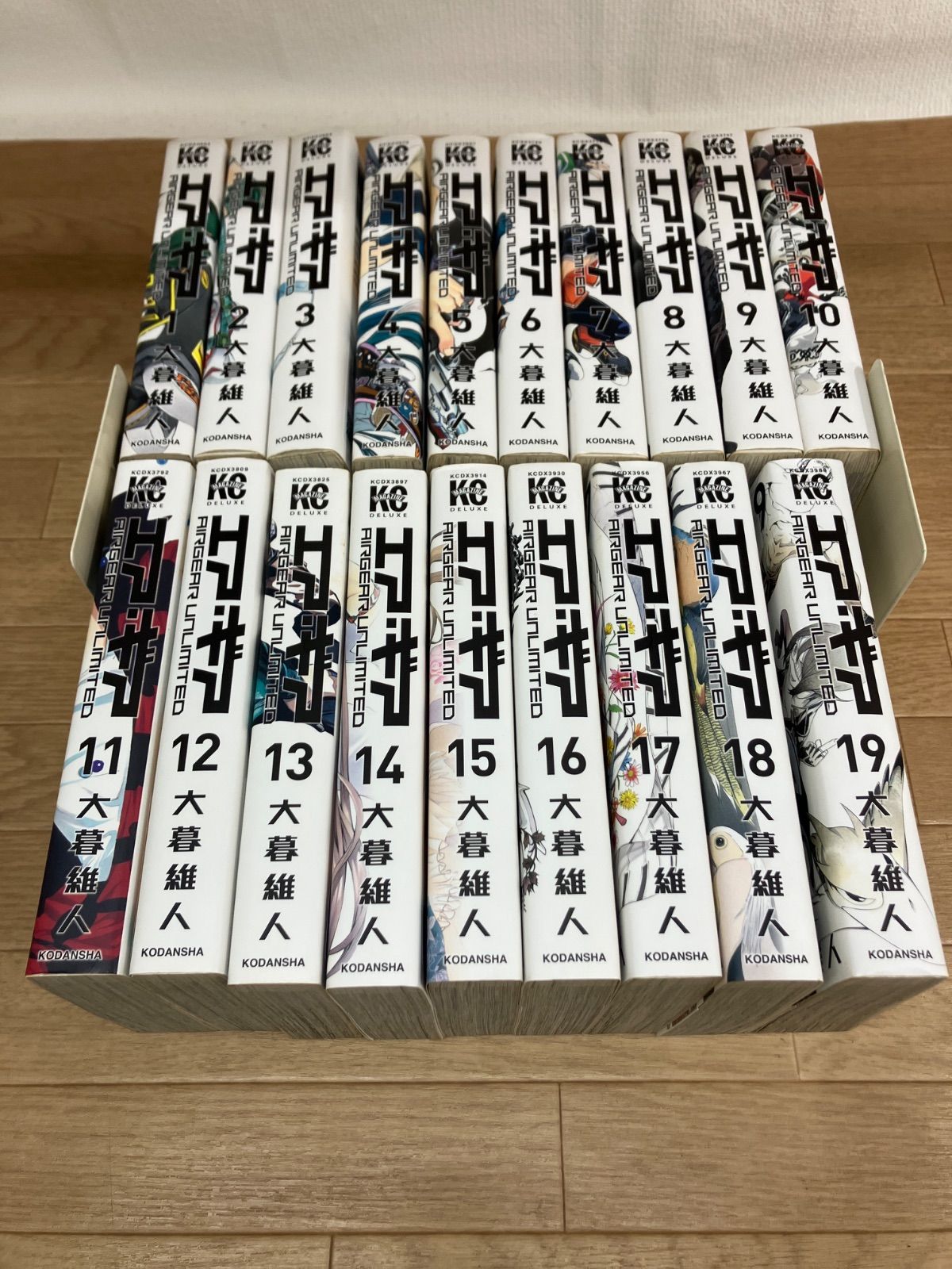 ☆エア・ギア 1巻～19巻 コミックセット 大暮維人 《RT18E》 - メルカリ
