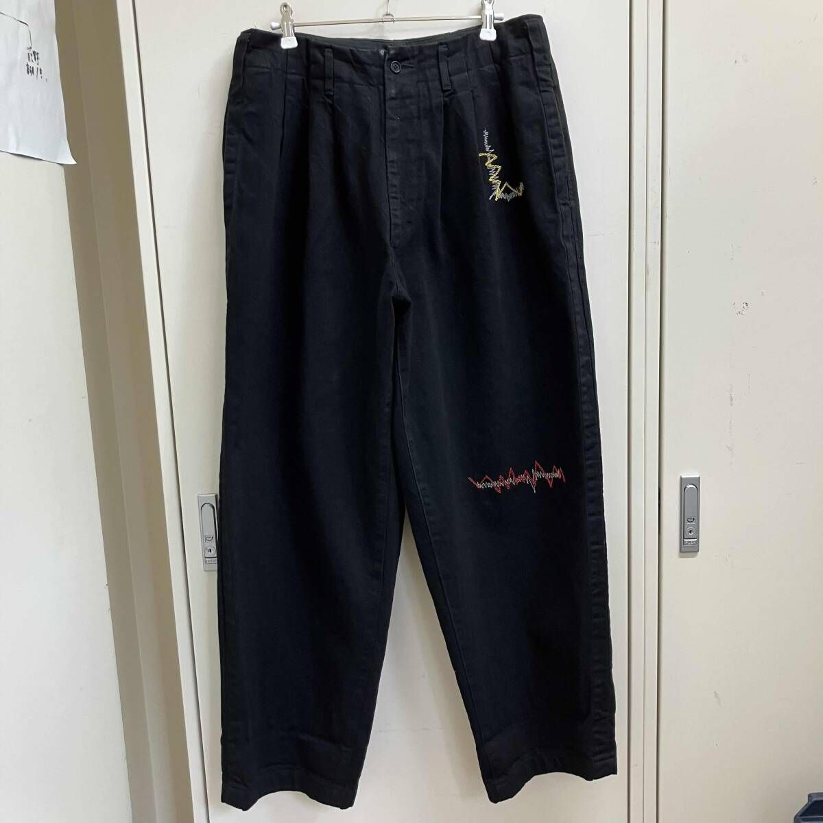 16AW YOHJI YAMAMOTO POUR HOMME ジーンズ 91AW REPLICA キズデニム