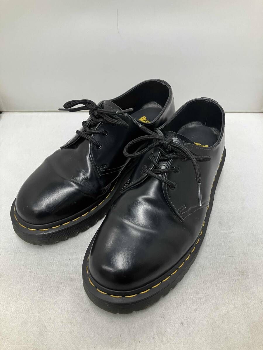 Dr.Martens / ドクターマーチン レザーローファー ブラック 3ホール