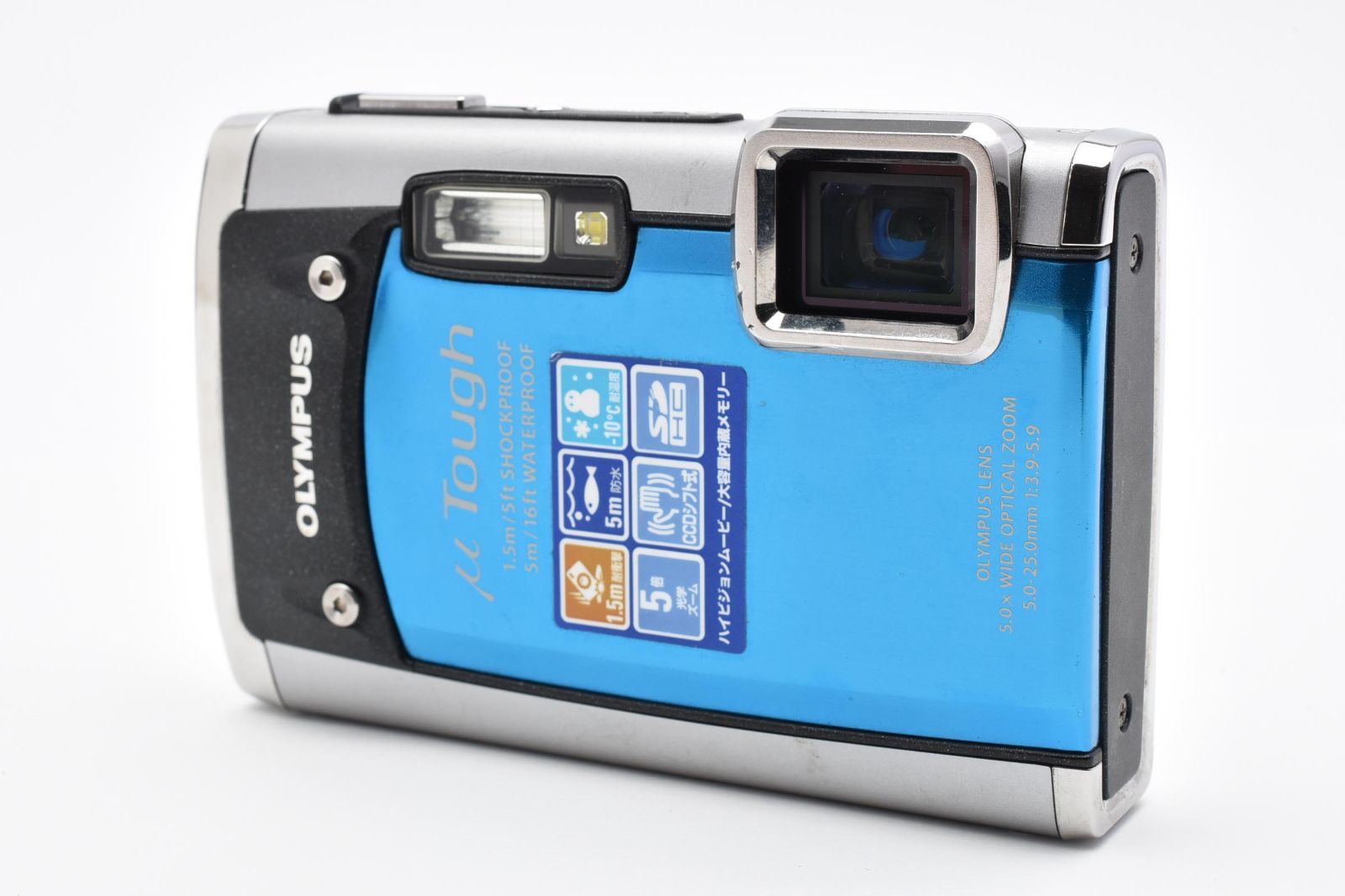 ☆良品☆ オリンパス OLYMPUS μ TOUGH-6020 ブルー コンパクトデジカメ