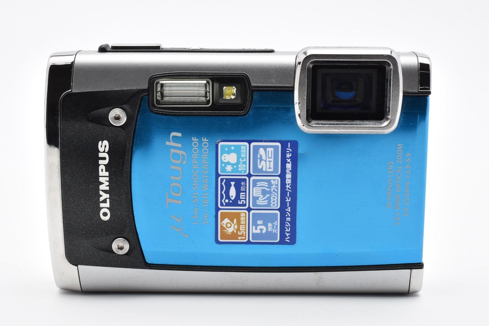 ☆良品☆ オリンパス OLYMPUS μ TOUGH-6020 ブルー コンパクトデジカメ