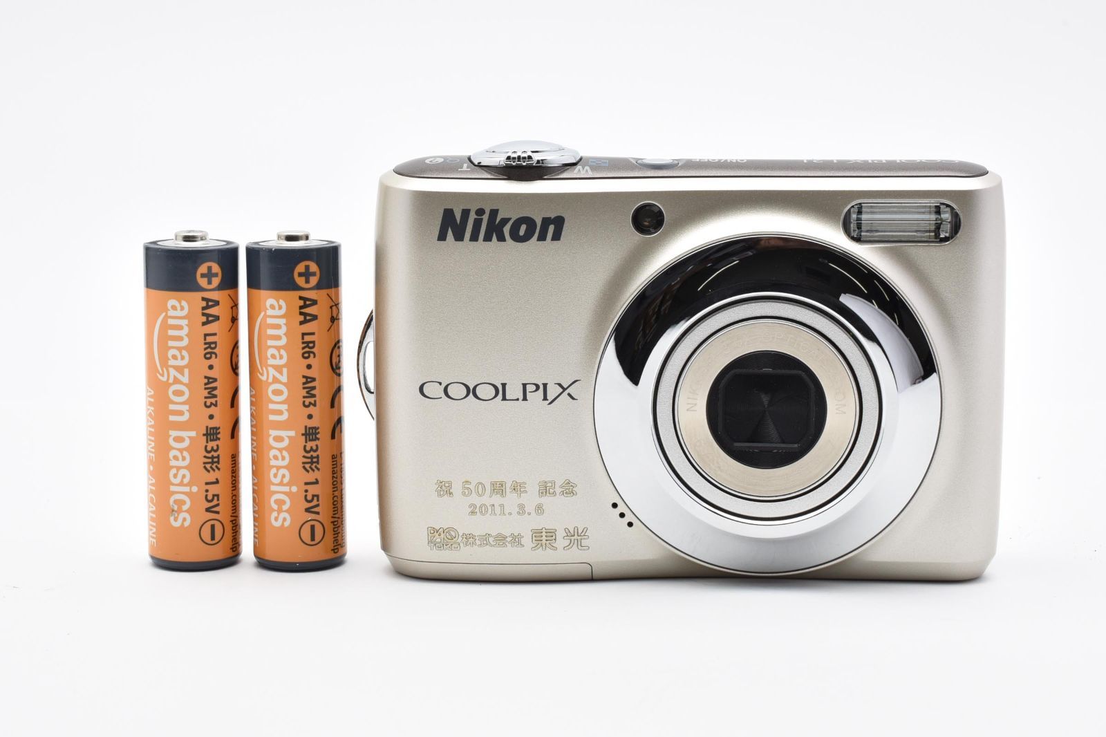 ★極上品★ ニコン NIKON COOLPIX L21 シャンパンゴールド コンパクトデジカメ #0876A