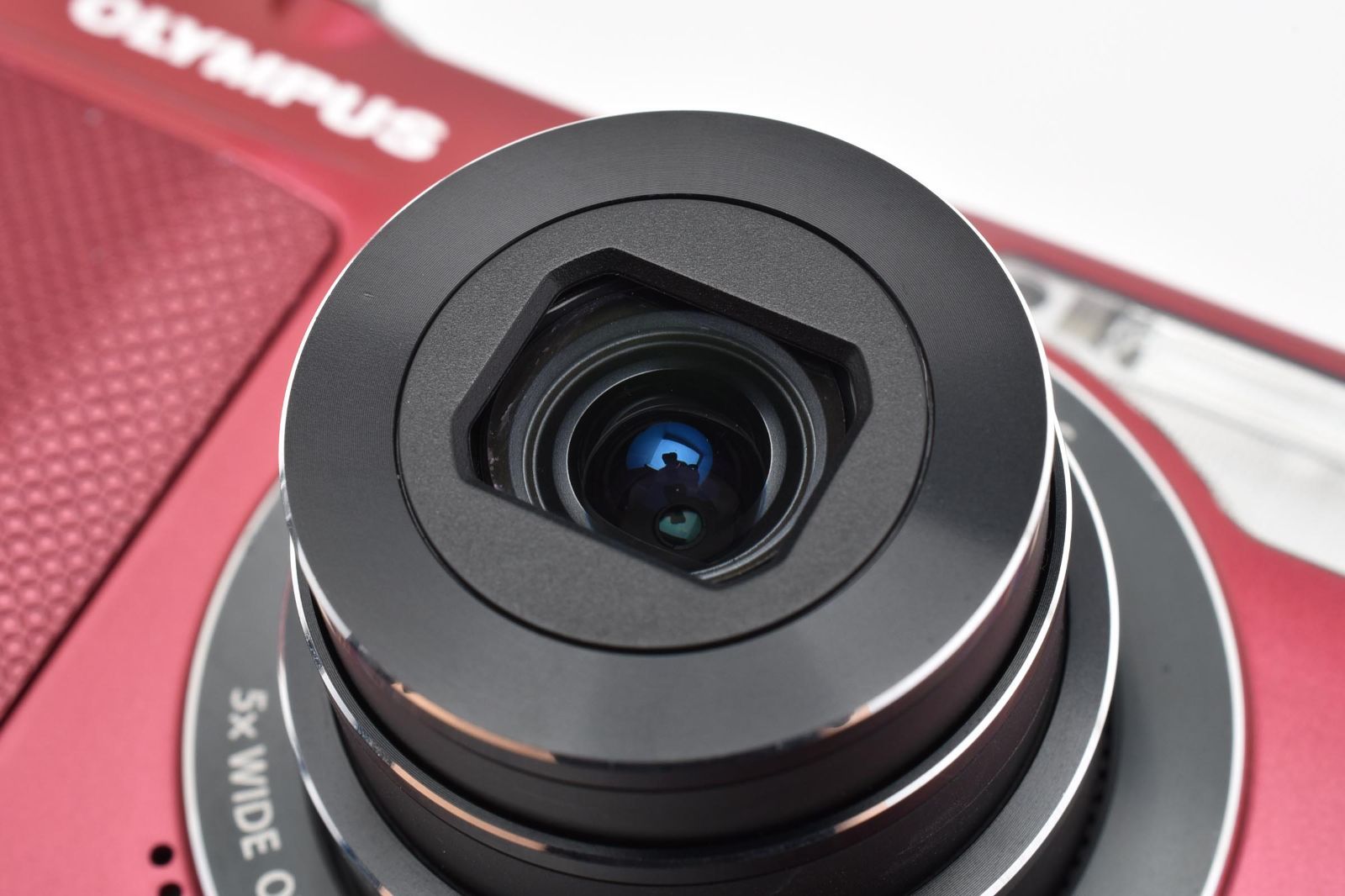 ☆極上品☆ オリンパス OLYMPUS VG-170 レッド コンパクトデジカメ