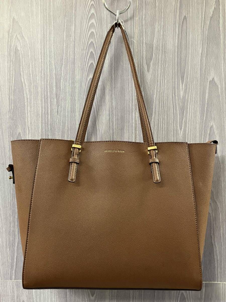 CHARLES & KEITH /チャールズアンドキース トートバッグ ブラウン
