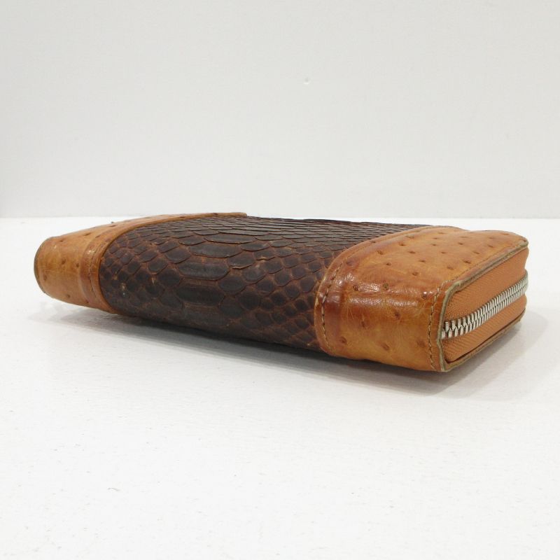 三重本店】 中古 ALZUNI | アルズニ 長財布 ラウンドファスナー 長財布