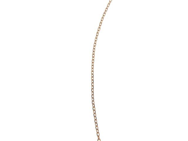 4℃ ヨンドシー K10PG/イロイシ/CZ/2.1g ﾈｯｸﾚｽ ネックレス K10ピンク