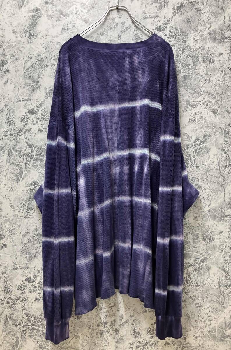 DAIRIKU / タイダイサーマル　21SS L DAIRIKU / ダイリク 2021SS Tie-Dye Thearmal Tee パープル系 サイズL