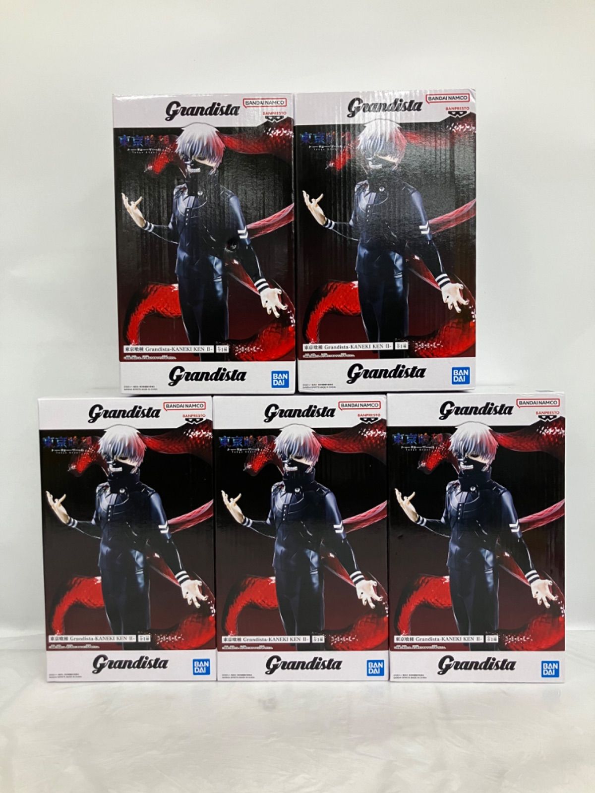 未開封 東京喰種 Grandista 金木研 フィギュア 5個セット LF7869 f101