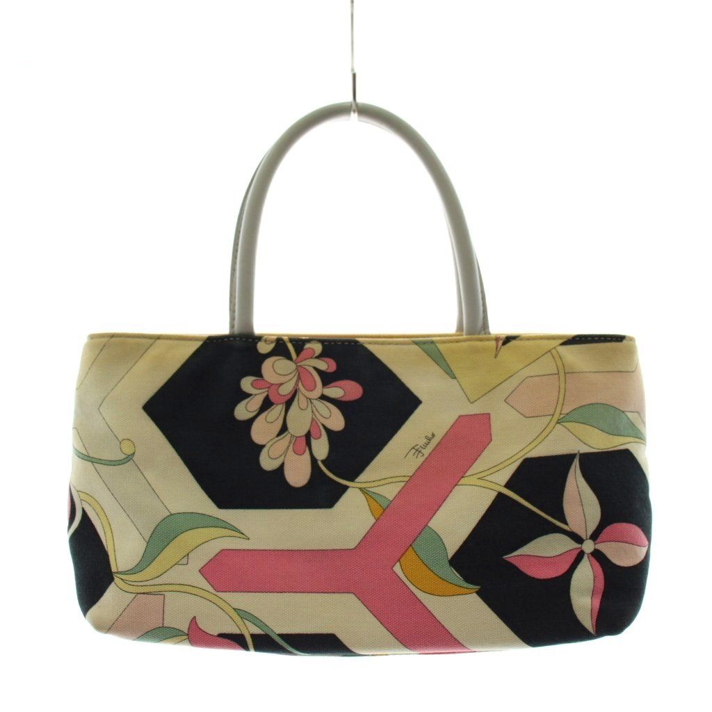 エミリオプッチ EMILIO PUCCI ハンドバッグ 総柄 マルチカラー