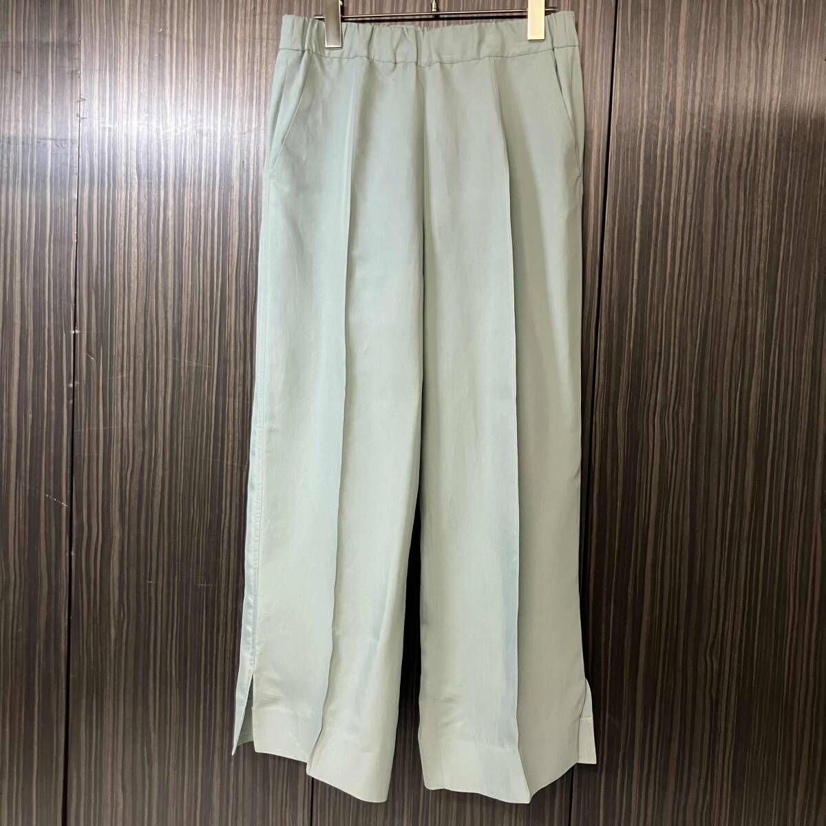 JIL SANDER ジル・サンダー／パンツ／レーヨンシルクスラックス／22ss