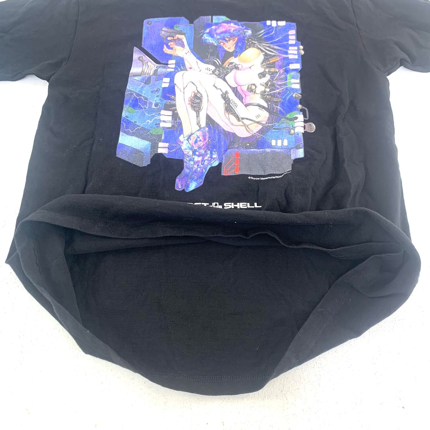 士郎正宗の世界展 攻殻機動隊1巻 草薙素子プリントTシャツ XL ☆加古川物流】中古 士郎正宗の世界展 攻殻機動隊1巻 草薙素子プリント