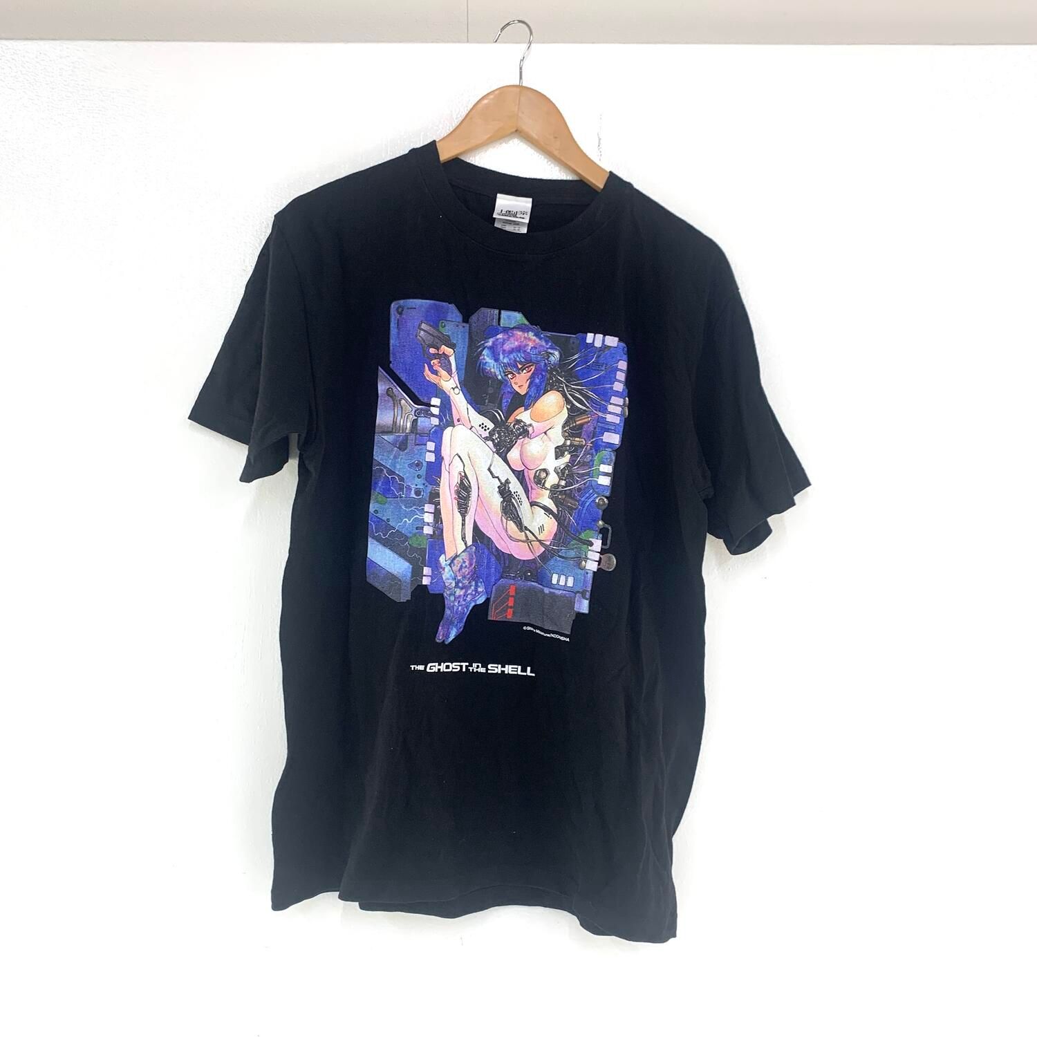 【★加古川物流】中古 士郎正宗の世界展 攻殻機動隊1巻 草薙素子プリントTシャツ XL.,【717】 7,600円