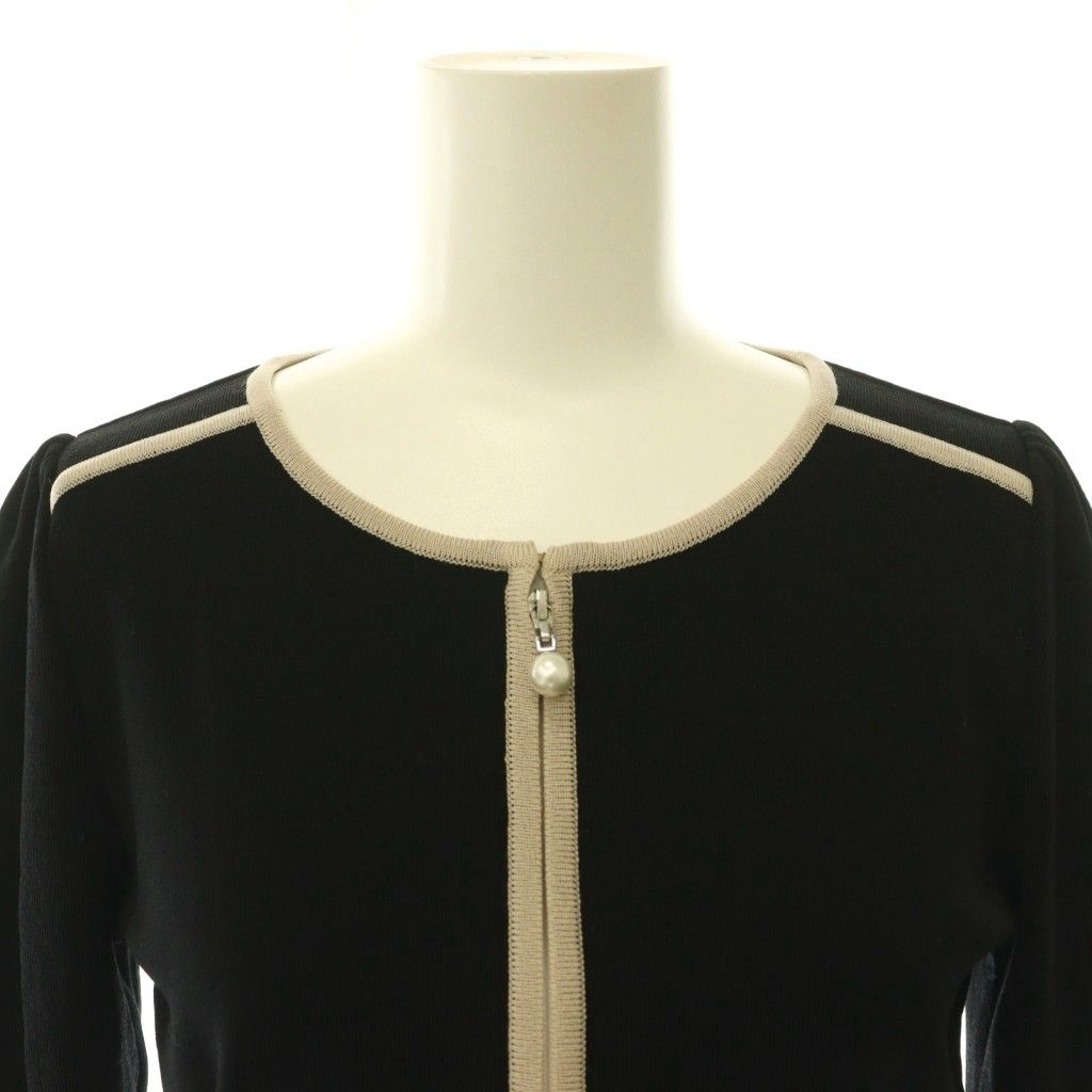 ルネ Rene 6912390A フェイクパールジップアップクロップド