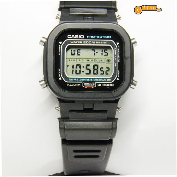 CASIO(カシオ)G-SHOCK(ジーショック) DW-6800-1V ILLUMINATOR 1995年発売 スクエアケース 【中古】