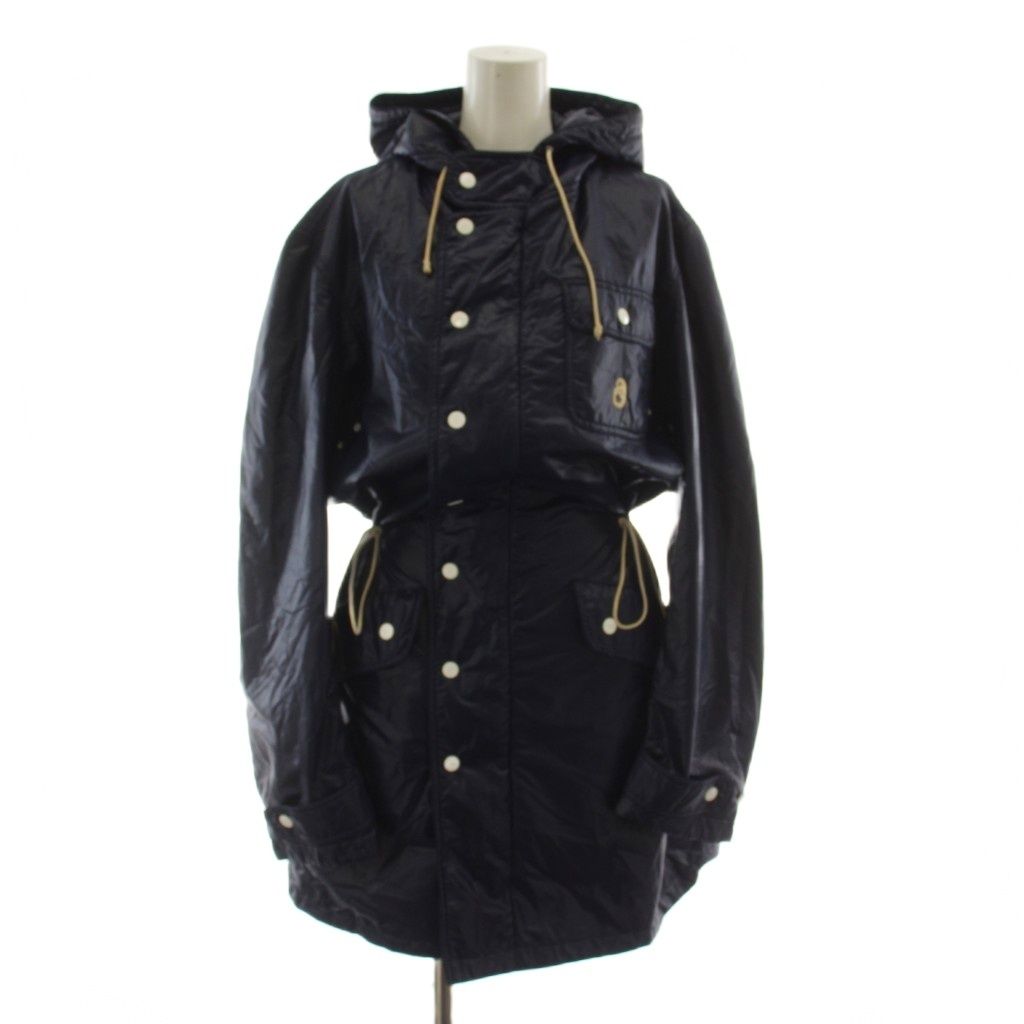 クレージュ courreges ジップアップパーカー ジャケット 上着 00 紺 