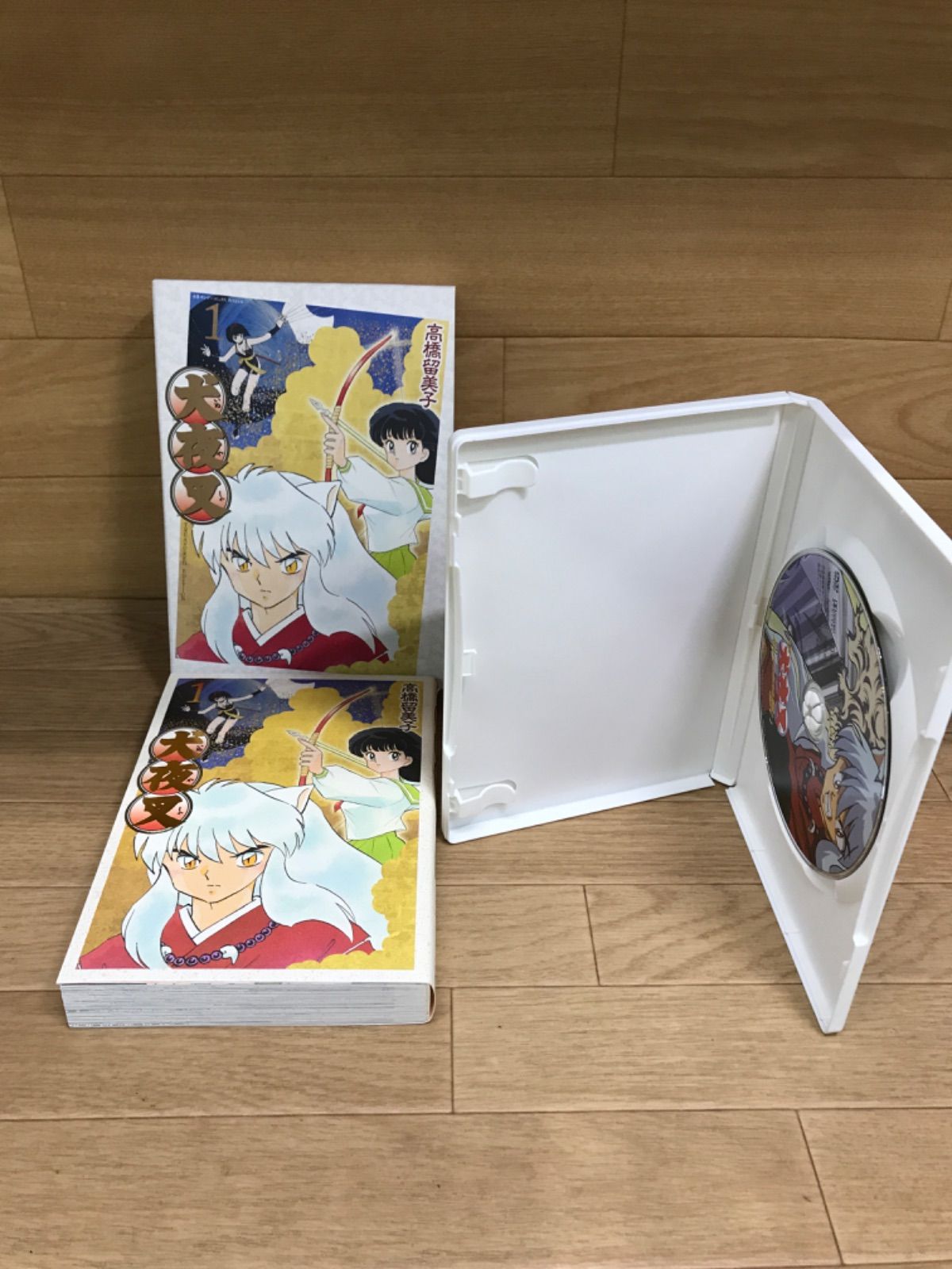 ☆犬夜叉 ワイド版 DVD付き特別版 全4巻セット 高橋留美子《HT18G》S6