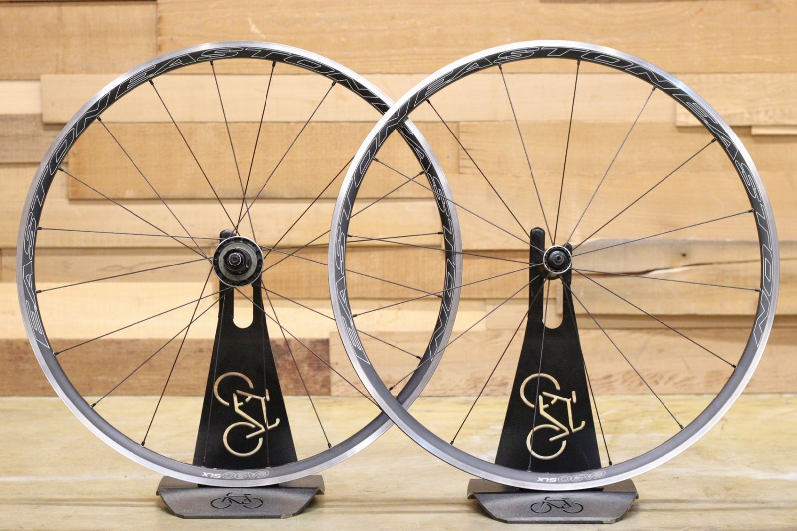 EASTON EA90SL前後タイヤ、チューブ、ホイールセット700C完組アルミ イーストン EASTON EA90 SLX アルミ チューブレス ホイールセット