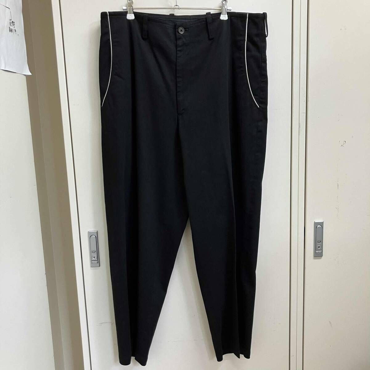 archive YOHJI YAMAMOTO POUR HOMME 綿パン パイピングデザイン