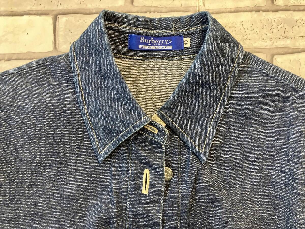 BURBERRY BLUE LABEL バーバリー ブルーレーベル 半袖ワンピース