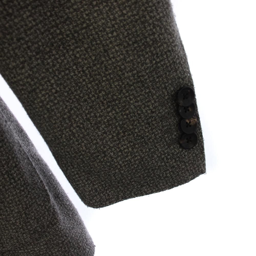ラルディーニ LARDINI ブートニエール テーラードジャケット ウール 46