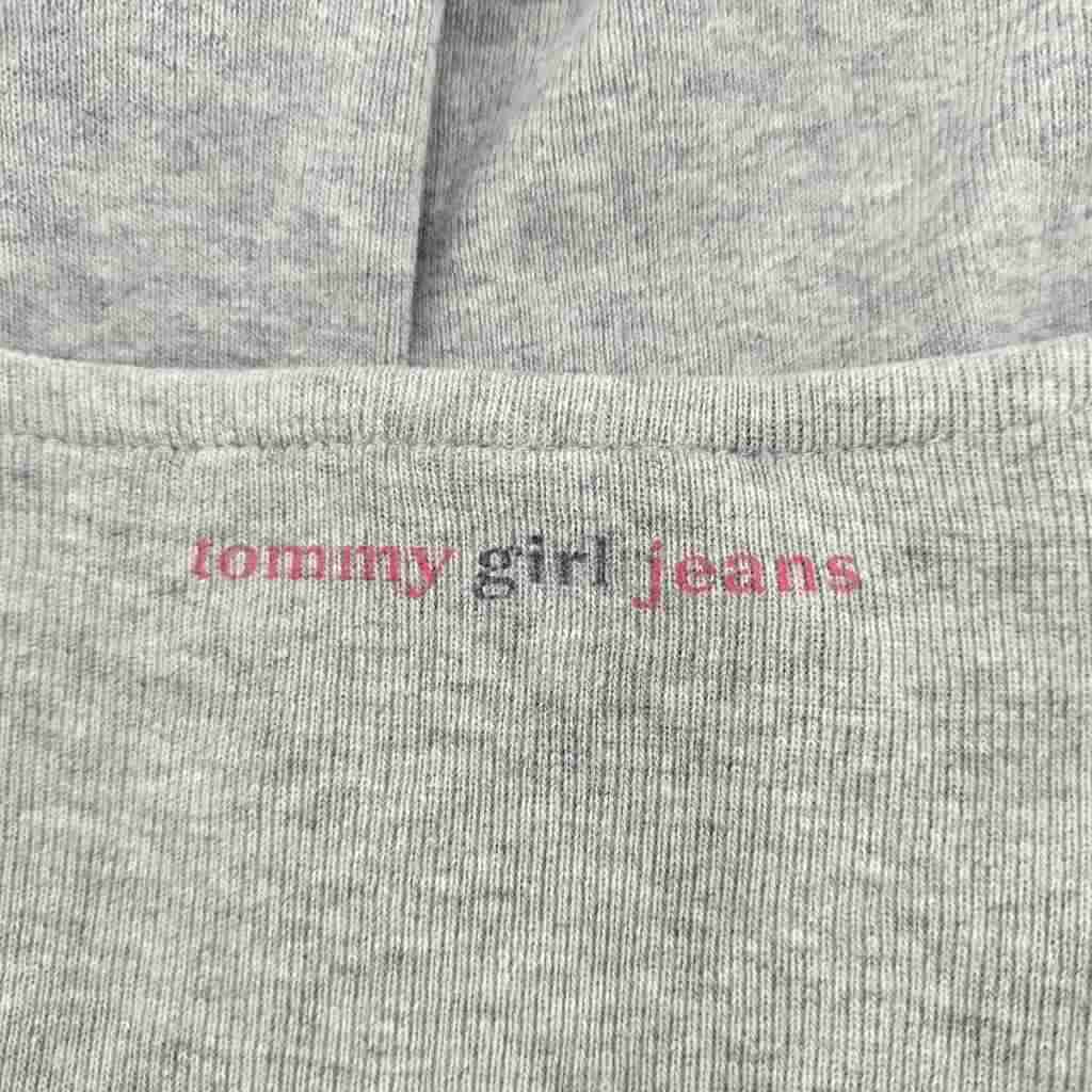 トミーガール tommy girl カットソー XS グレー 紺色 ネイビー 赤