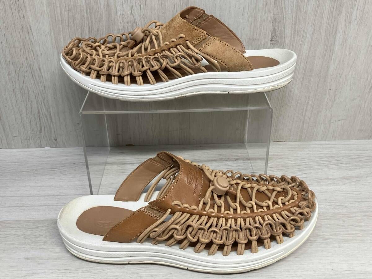 新品Engineered Garments Keen レザー サンダル Engineered Garments × KEEN 20SS UNEEK PREMIUM LEATHER SLIDE