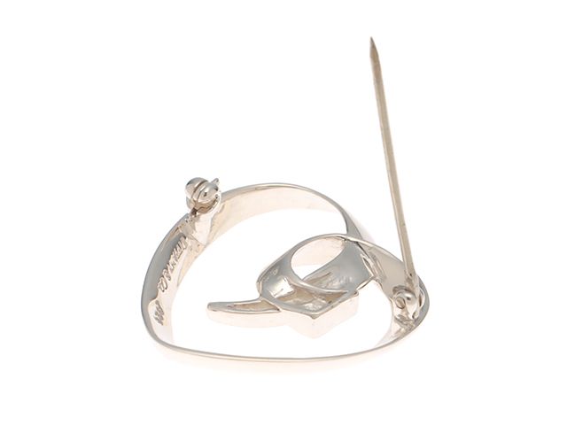 TIFFANY&Co. ティファニー ハートブローチ/SV/4.5g ブローチ シルバー