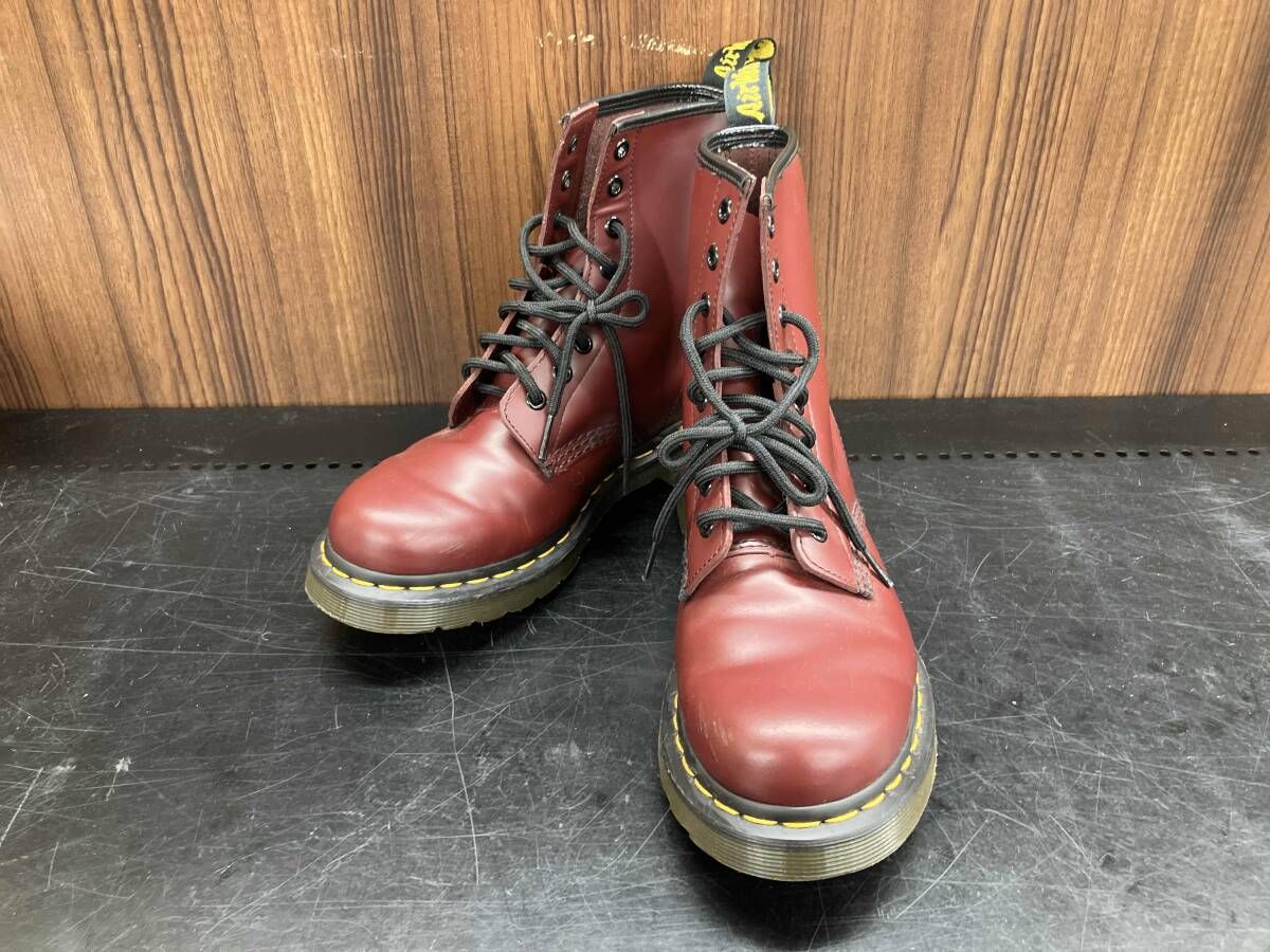 D r.Martens ドクターマーチン ロングブーツ 1460 チェリーレッド UK5