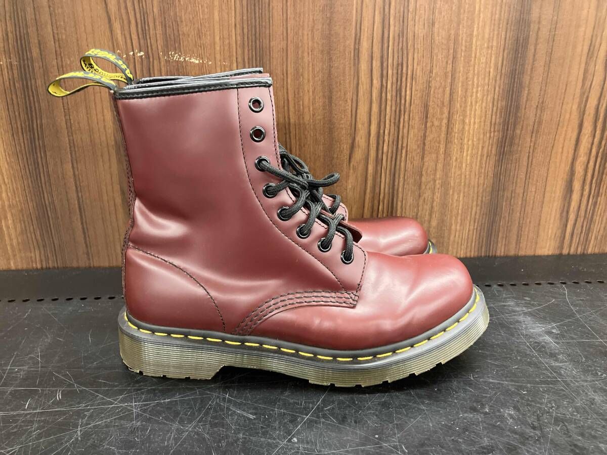 D r.Martens ドクターマーチン ロングブーツ 1460 チェリーレッド UK5