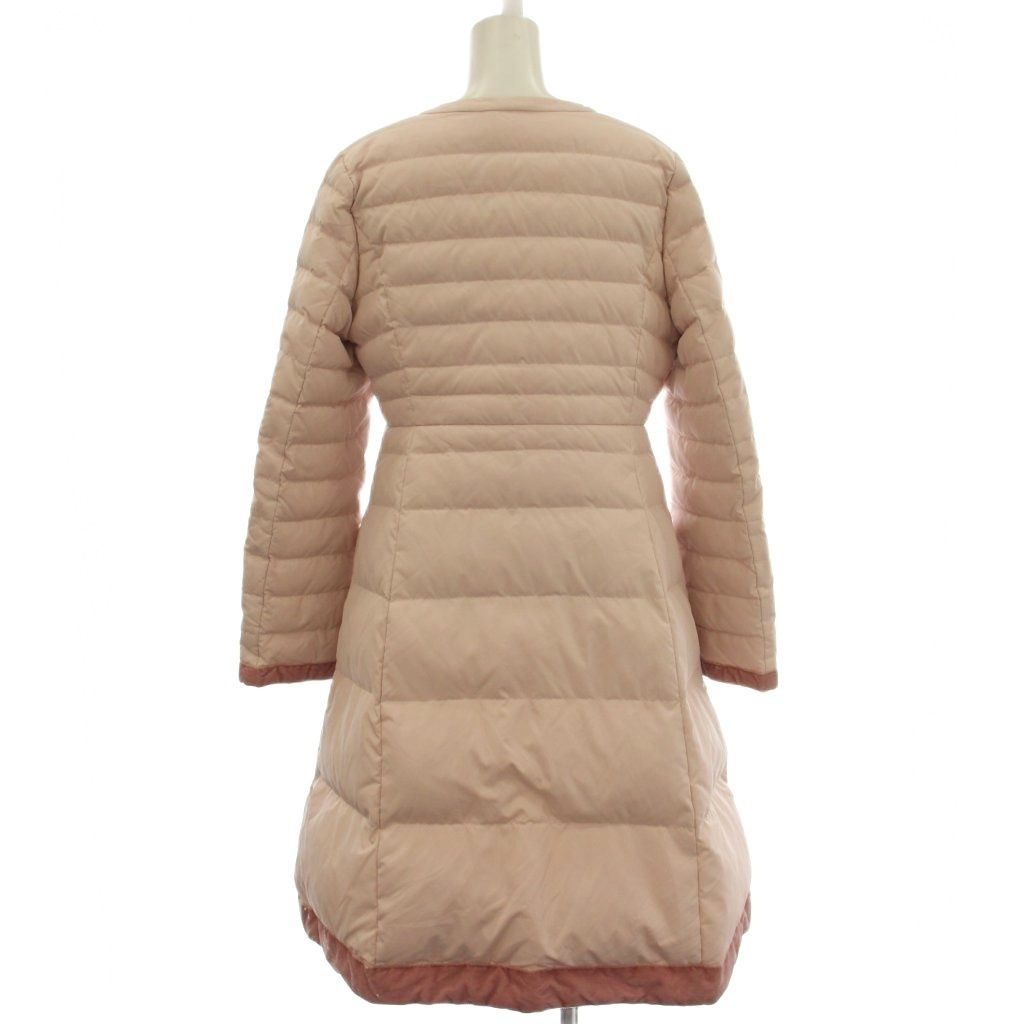 トッカ TOCCA 20AW ダウンコート ノーカラー キルティング ロング