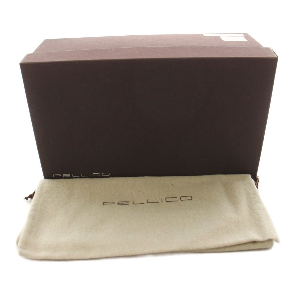 ペリーコ PELLICO パンプス アーモンドトゥ スエード 35.5 ベージュ