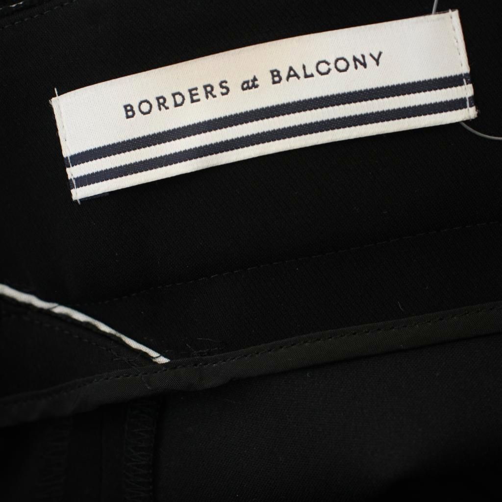 ボーダーズアットバルコニー BORDERS at BALCONY クロップドパンツ