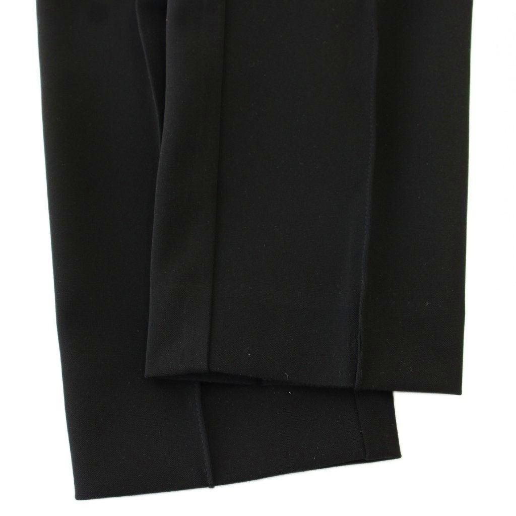 ヨリ yori 23SS セレモニーピンタックパンツ クロップド スリム