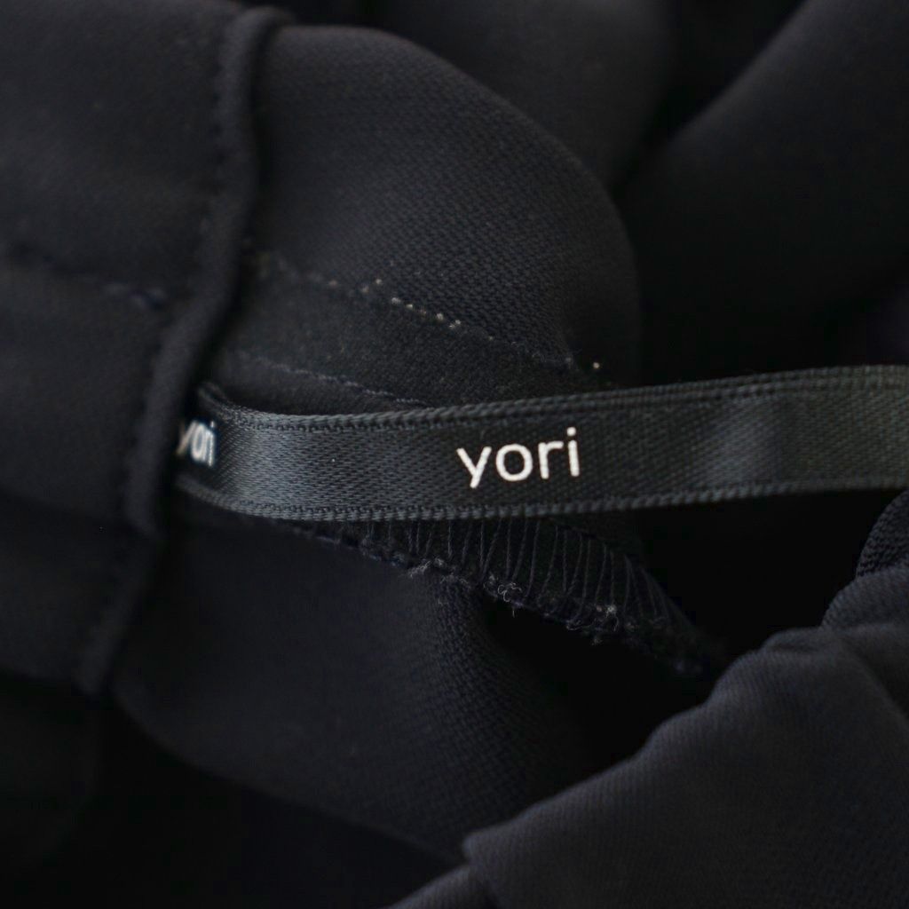 ヨリ yori 23SS セレモニーピンタックパンツ クロップド スリム