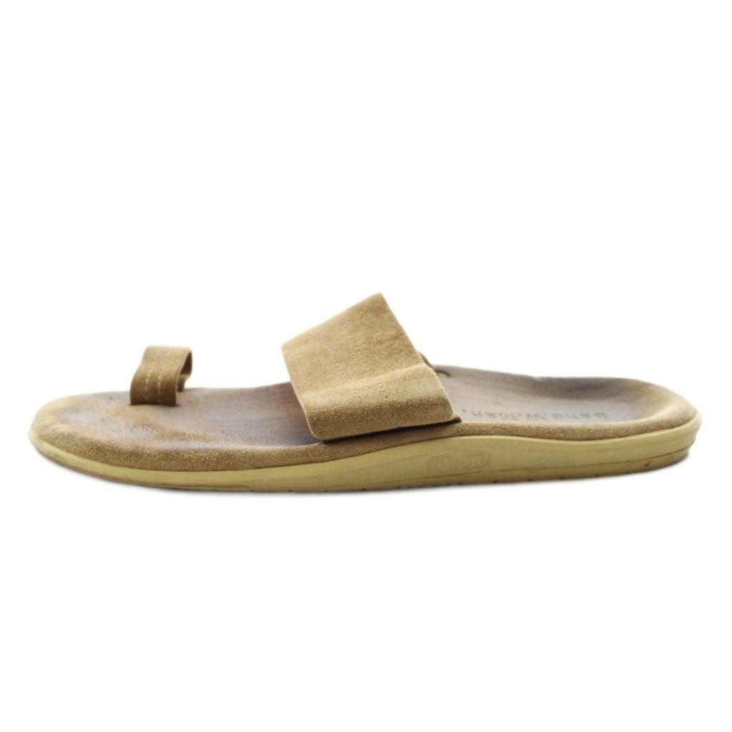  SLIPPER サンダル スエード ベージュ系 アイランドスリッパ ISLAND SLIPPER サンダル スエード 9 ベージュ /AN
