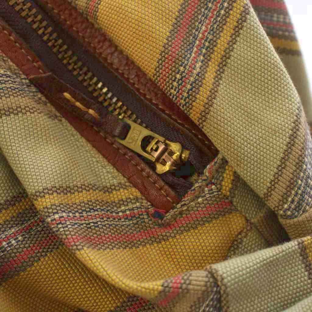 キャピタル kapital duffle ショルダーバッグ マルチストライプ