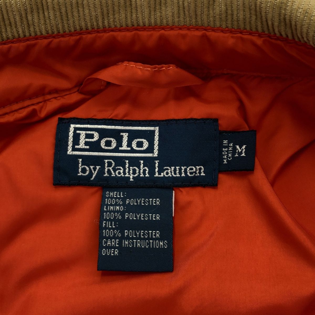 POLObyRalphLauren ポロラルフローレン 90S オレンジ キルティング