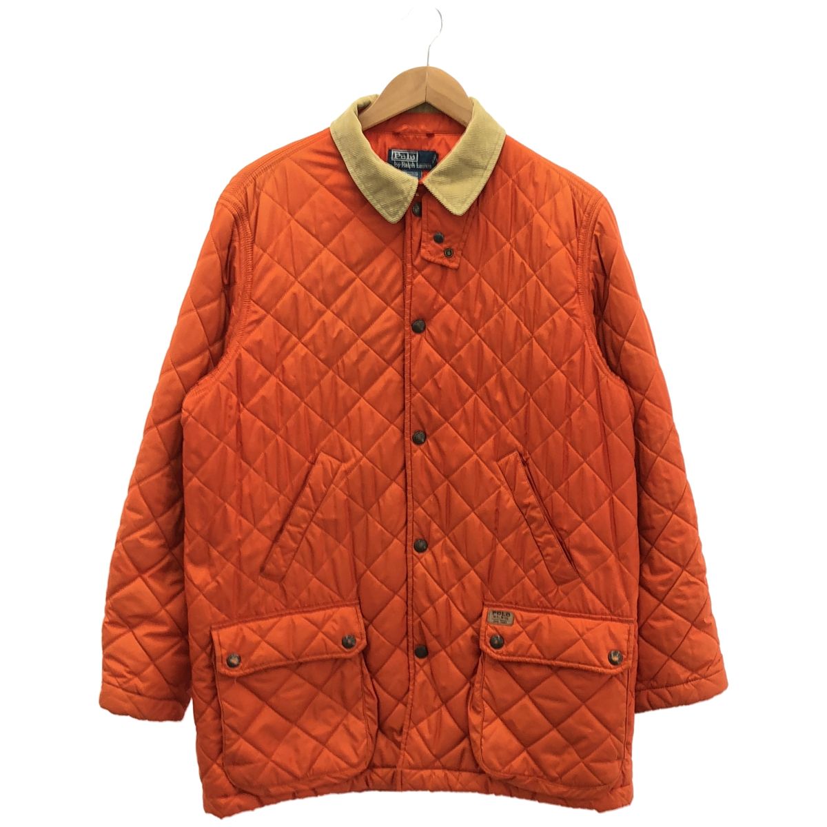 POLObyRalphLauren ポロラルフローレン 90S オレンジ キルティング