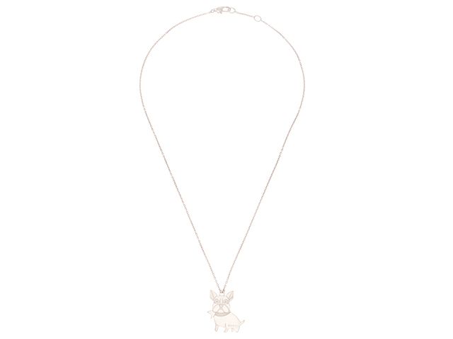 GUCCI グッチ フレンチブルドッグNC/SV/7.7g ネックレス シルバー925
