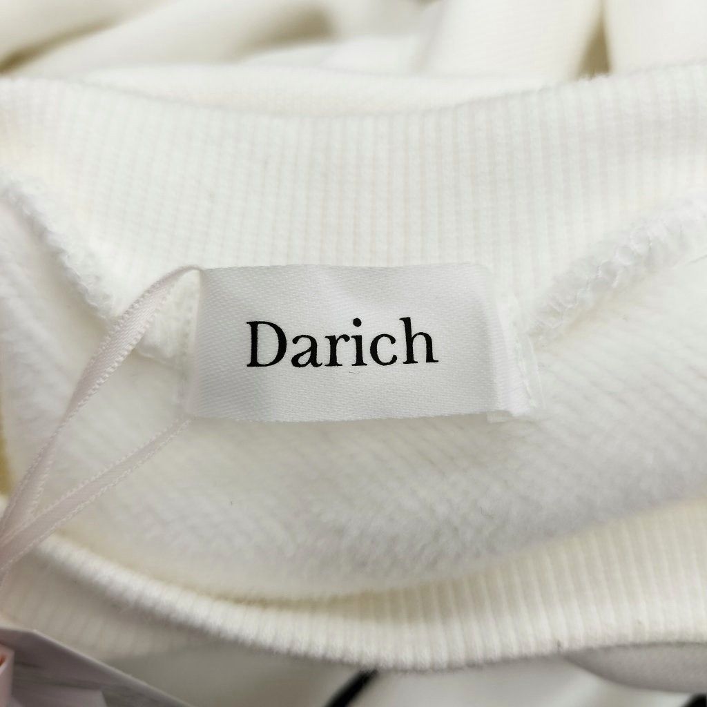 ダーリッチ Darich スウェットプルオーバー トレーナー FREE 白