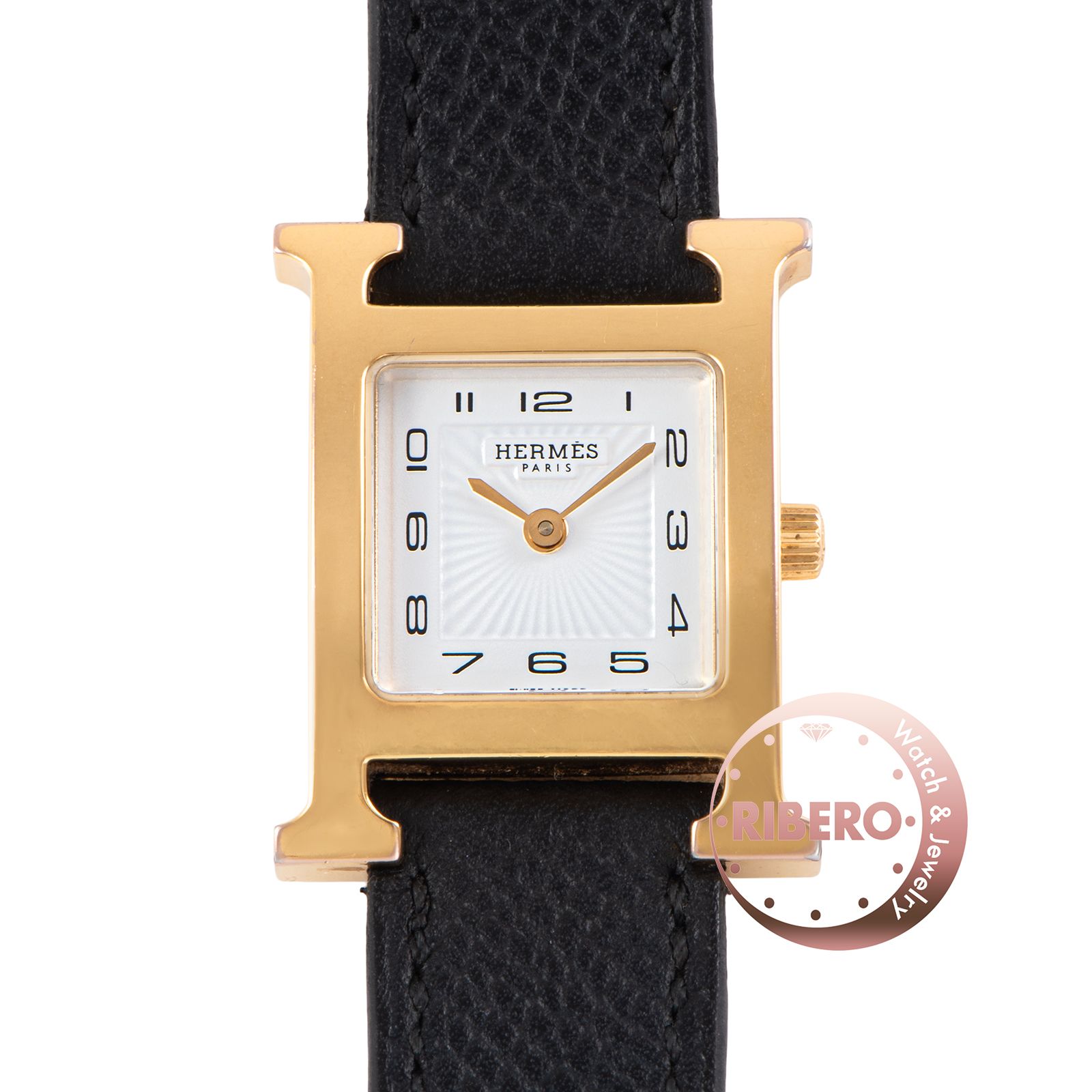 HERMES エルメス Hウォッチ HH1.201 GP【中古】