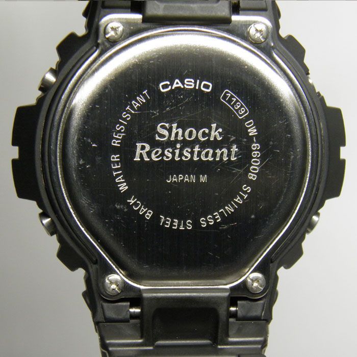 CASIO(カシオ)G-SHOCK(ジーショック) DW-6600B-1A NHK(日本放送協会