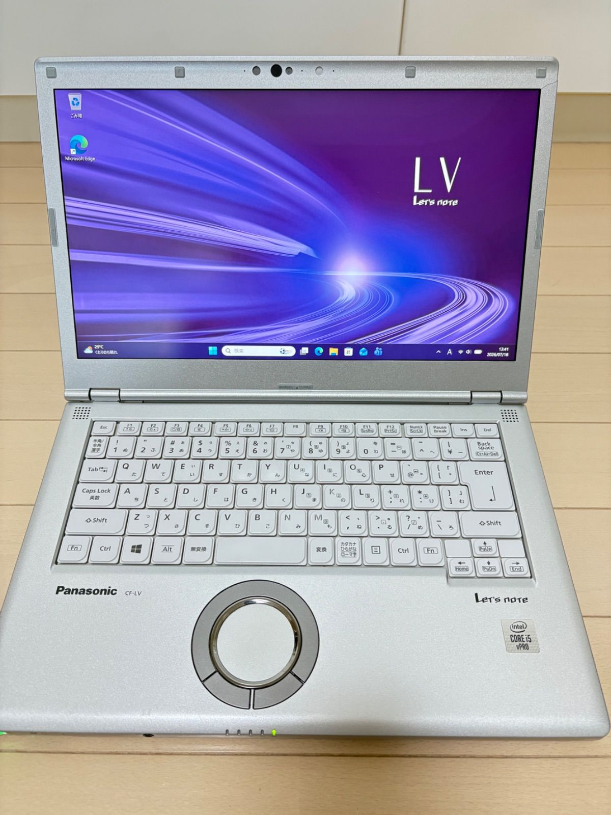 良品・バッテリー良好】Let's note CF-LV9 i5 SSD256GB - メルカリ